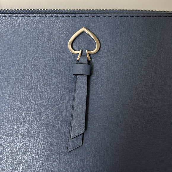 Kate Spade blue leather crossbody bag - Picture 4 of 9
